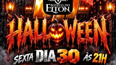 Halloween no Boteco do Elton