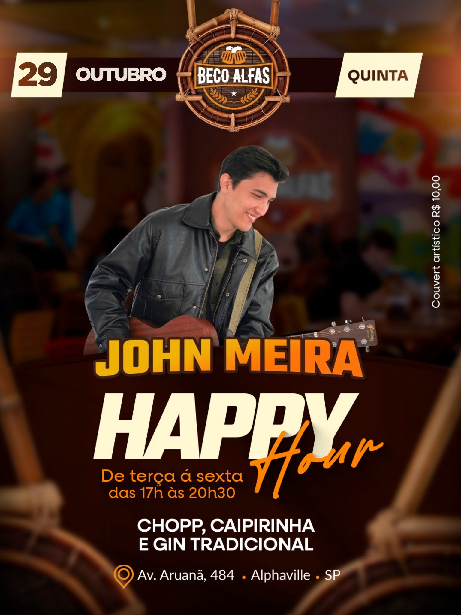 Happy Hour com John Meira