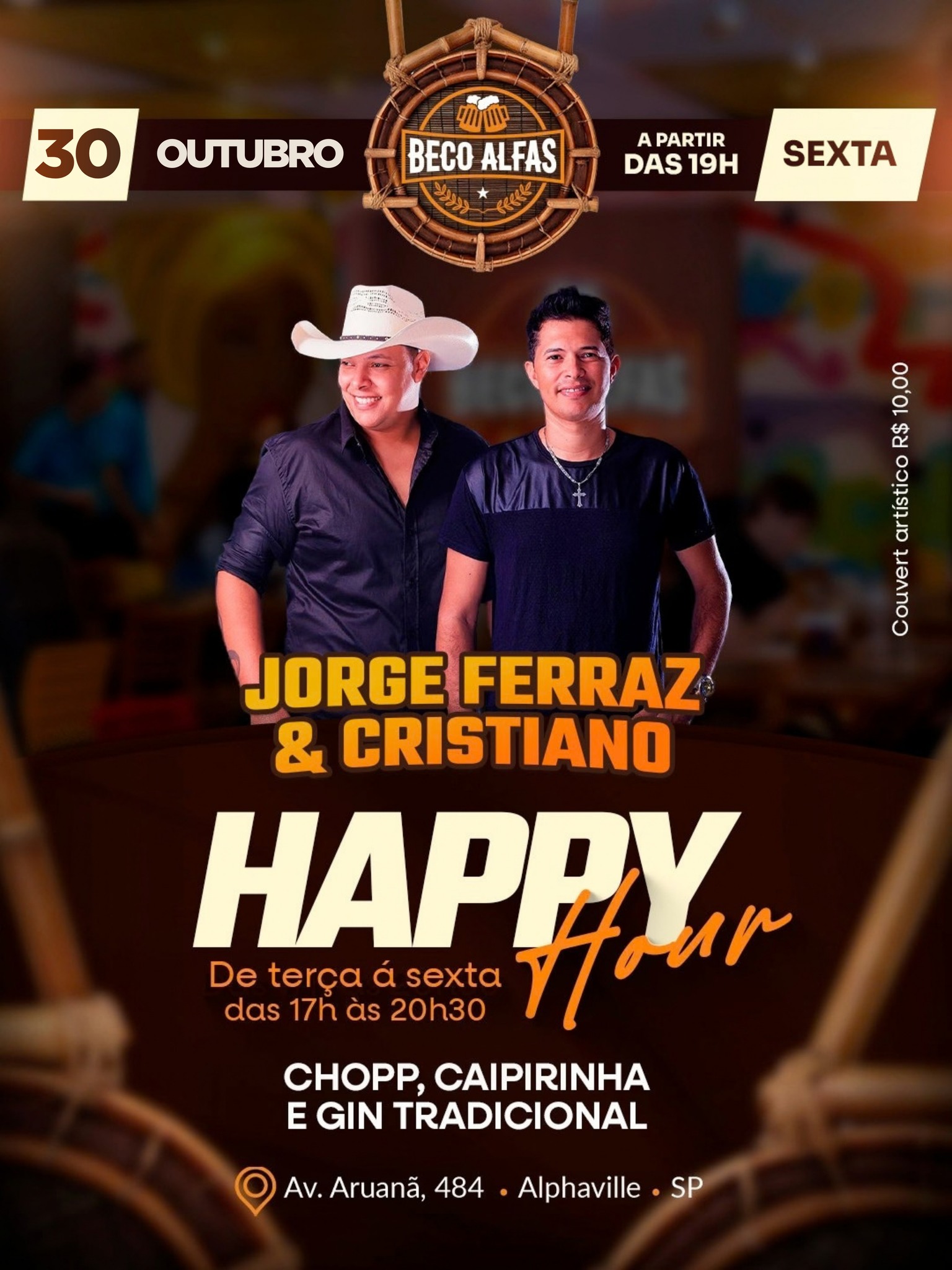 Happy Hour com Jorge Ferraz & Cristiano