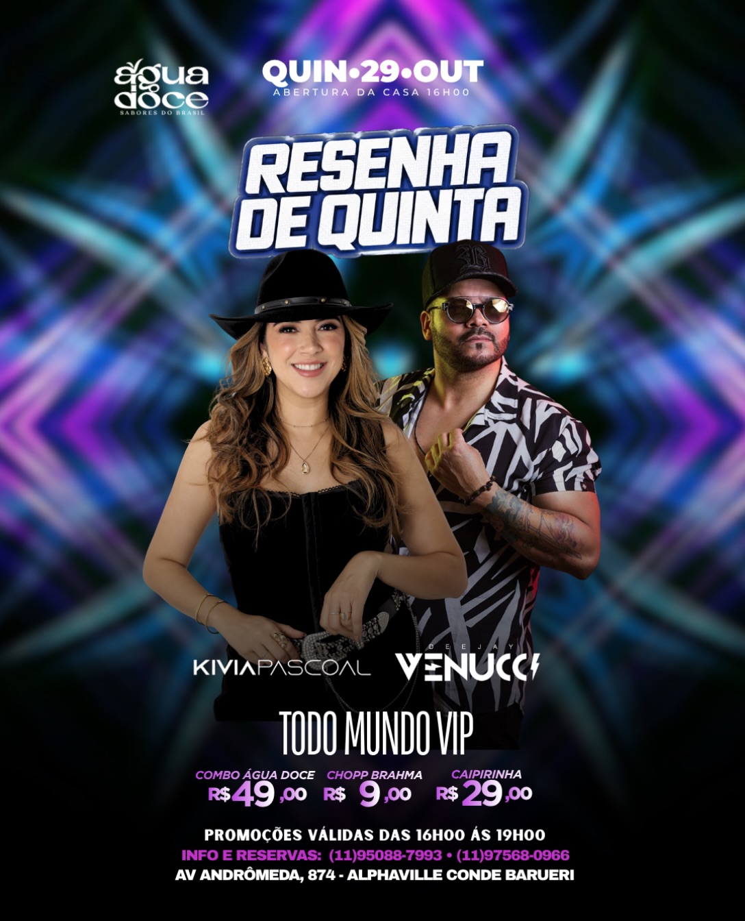 Resenha de Quinta no Água Doce Conde