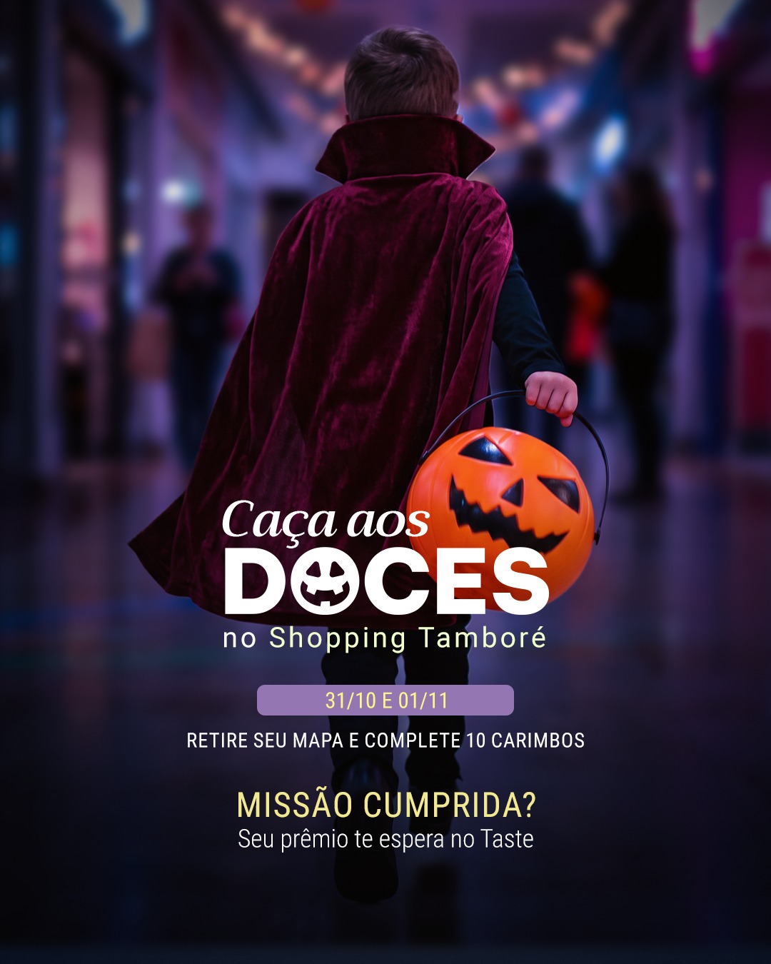 Caça aos Doces no Shopping Tamboré