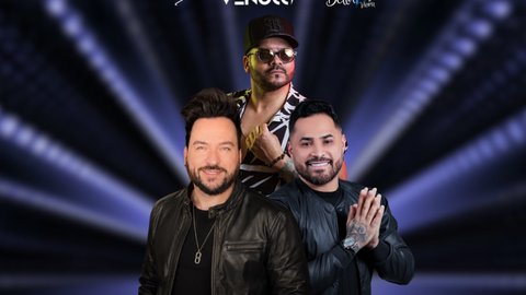 Noite Sertaneja com Roni Reis, Delluka e Dj Venucci