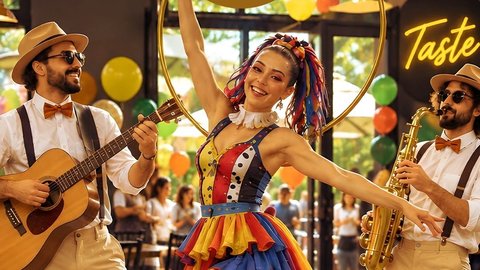 Dia das Crianças - Artistas Circenses e Banda