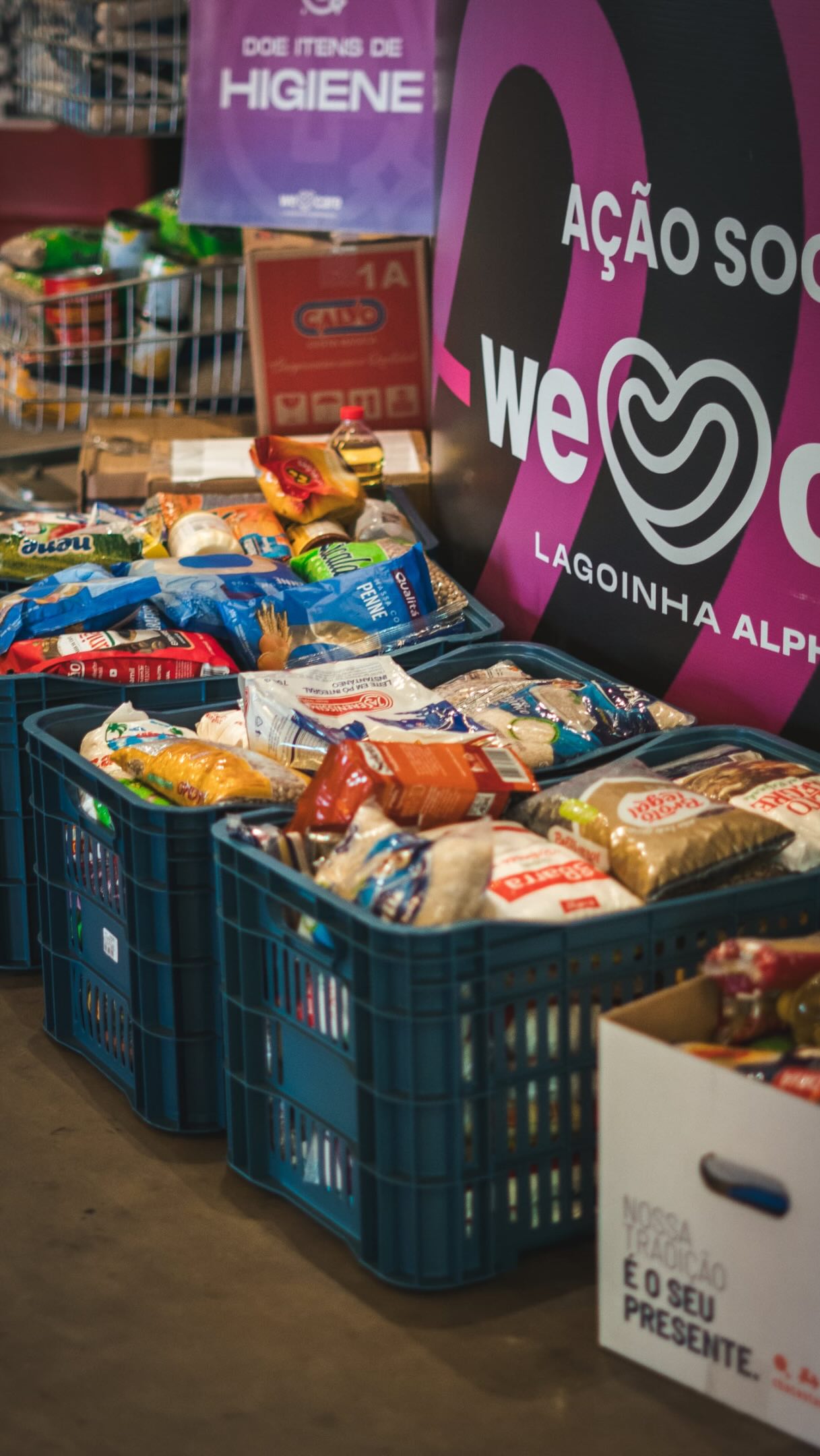 Domingo da Provisão com Santa Ceia e Doação de Alimentos