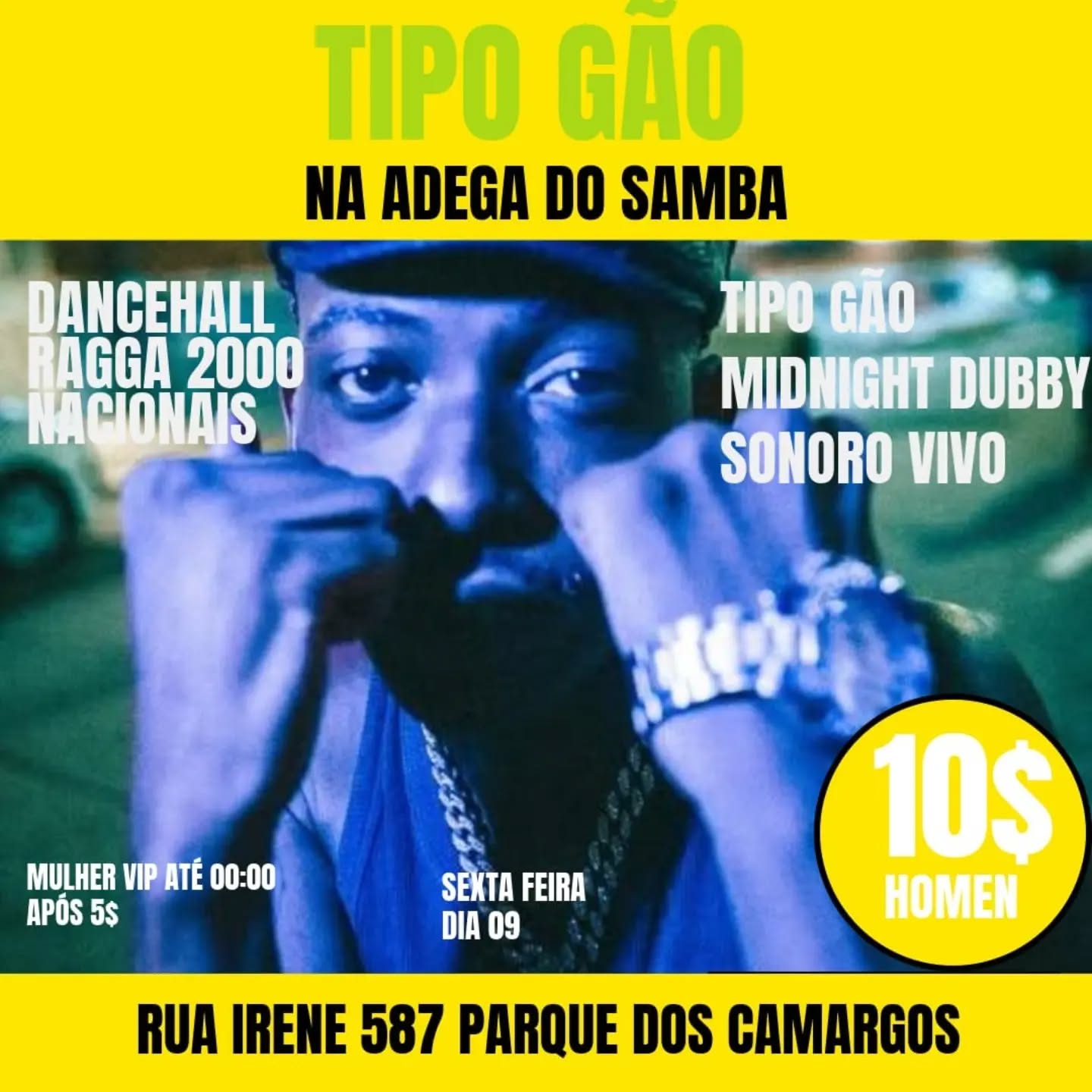 Tipo Gão na Adega do Samba