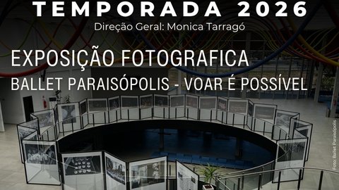 Exposição Fotográfica "Ballet Paraisópolis - Voar é Possível"