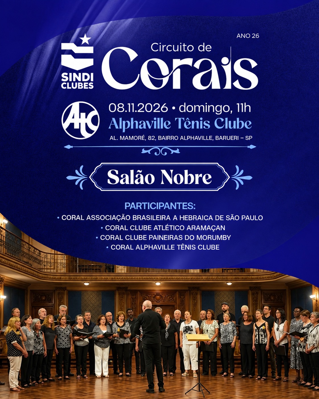 Encontro de Corais Sindi Clubes