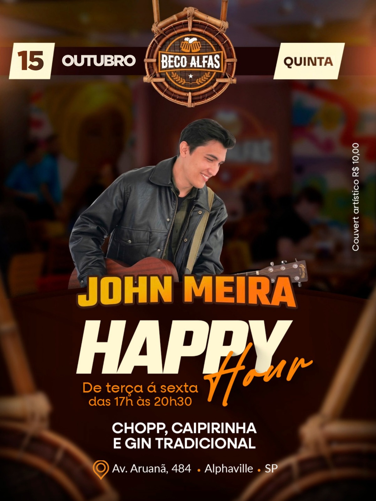 Happy Hour com John Meira