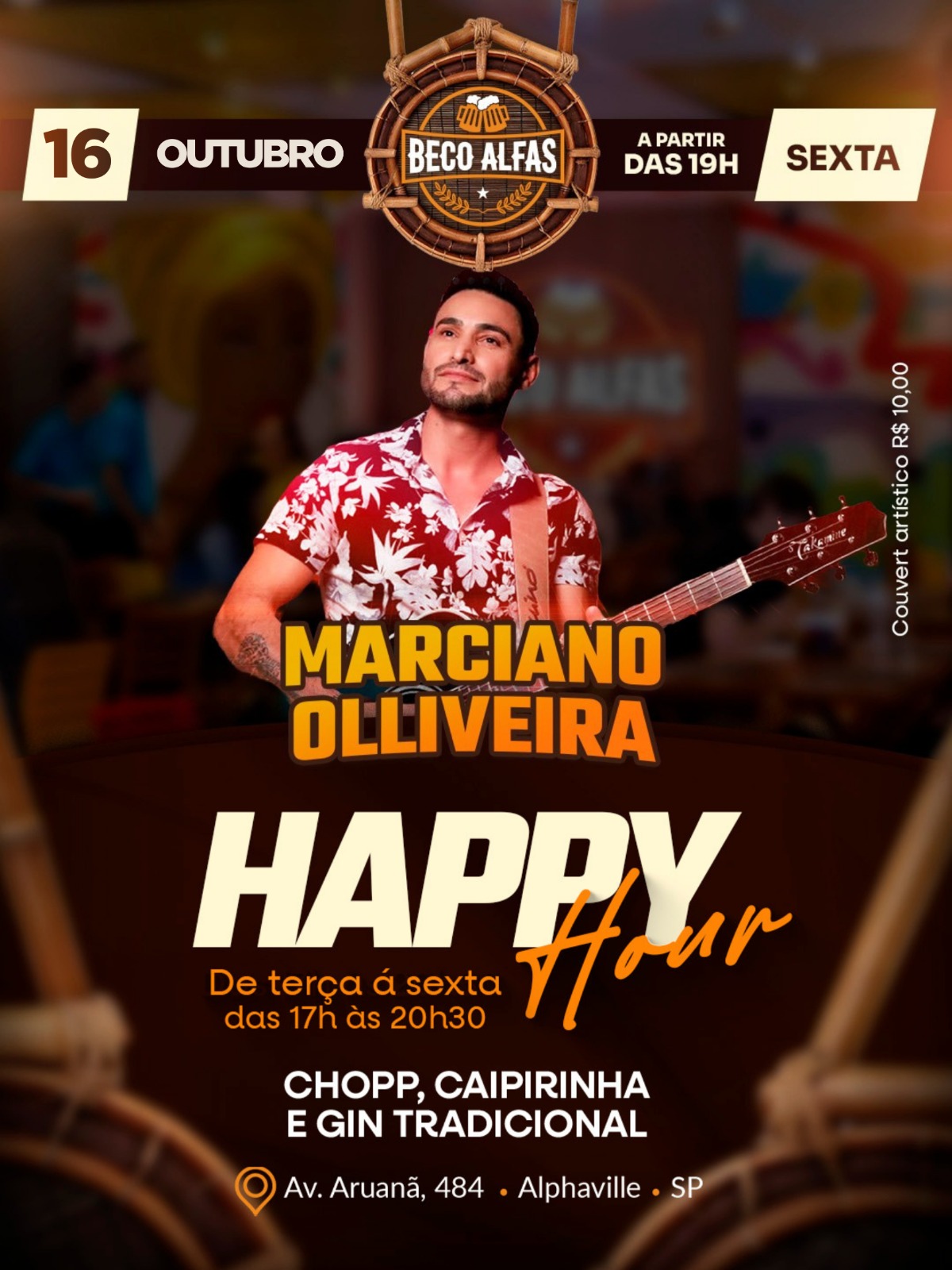 Happy Hour com Marciano Olliveira