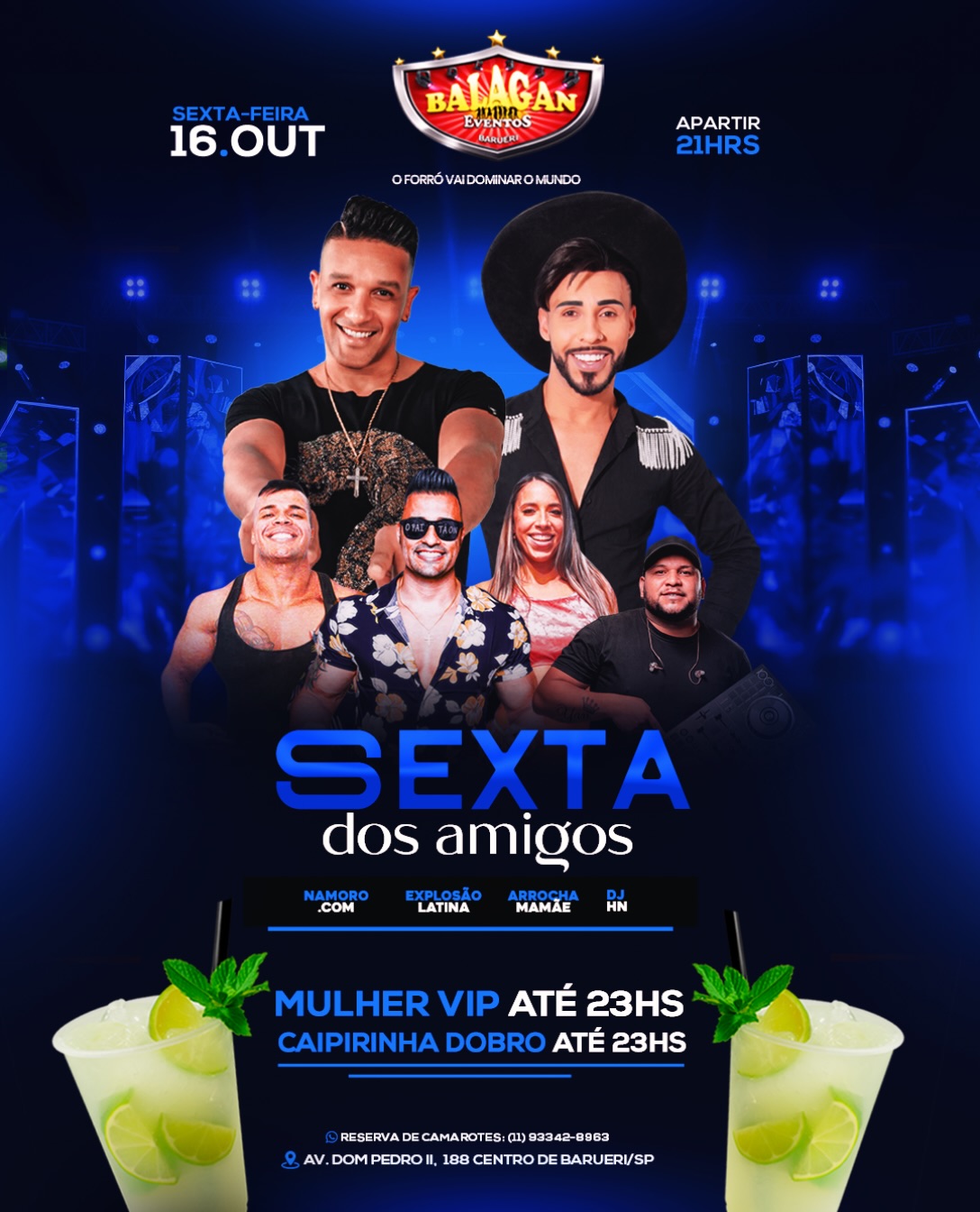 SEXTA DOS AMIGOS NO BALAGAN