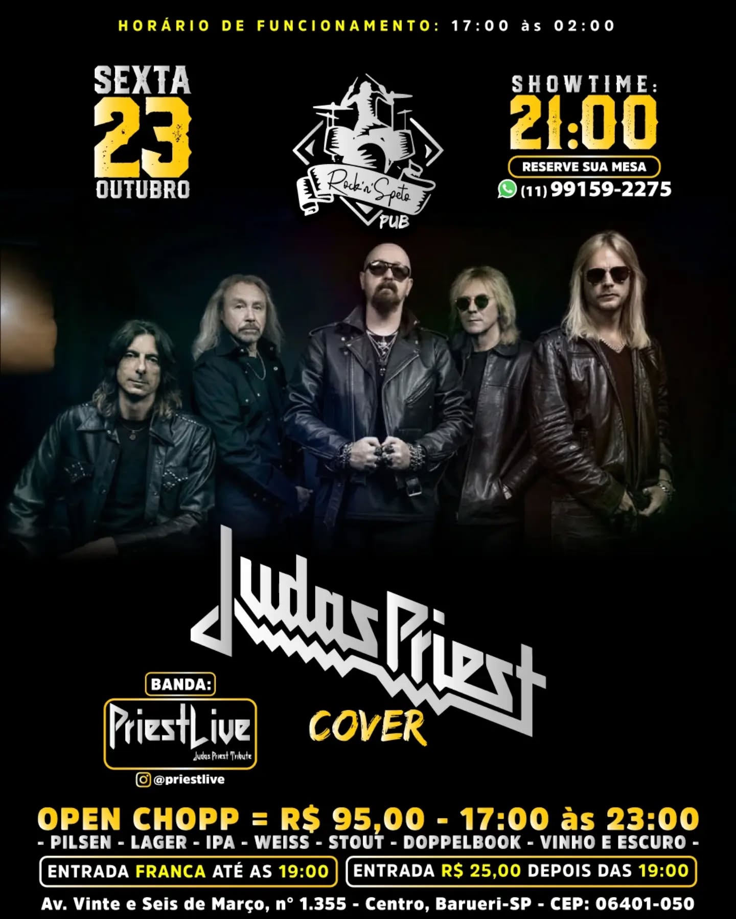 Show PriestLive Cover (Judas Priest Tribute)