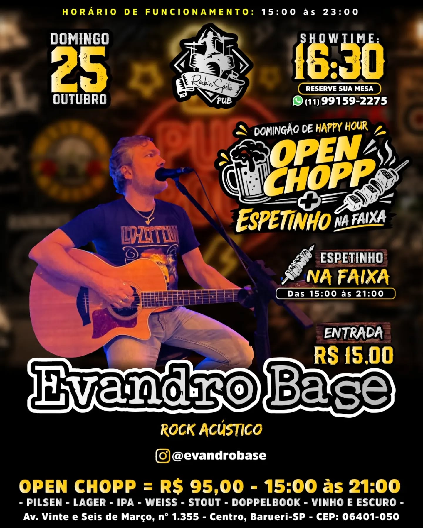 Evandro Base - Rock Acústico