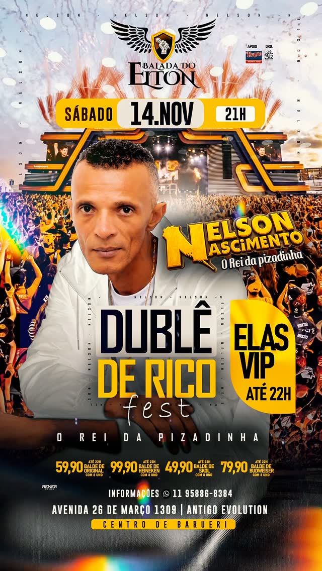 Balada do Elton Apresenta Nelson Nascimento - Dublê de Rico Fest