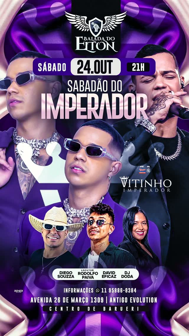 Sabadão do Imperador com Vitinho Imperador