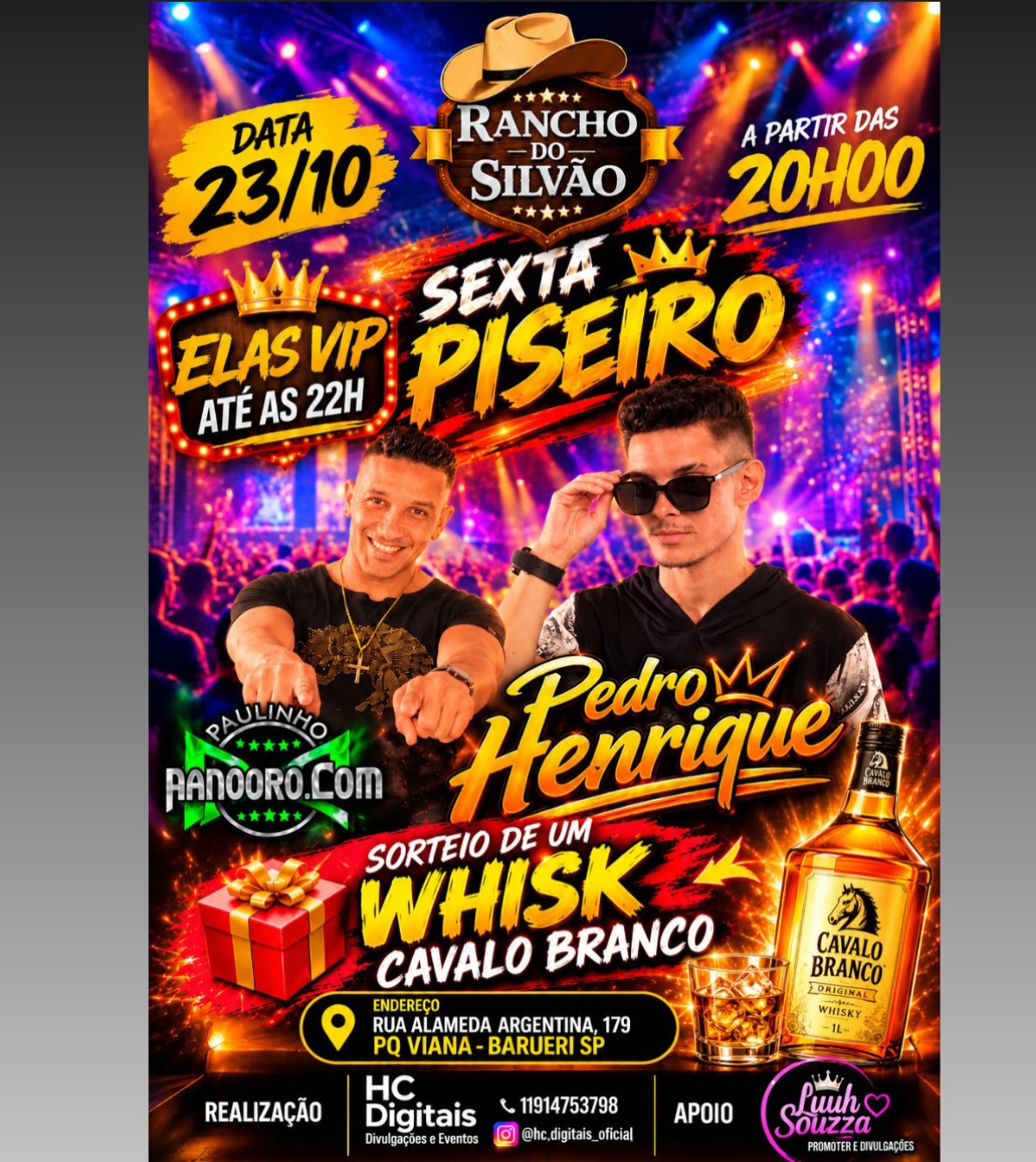 Sexta Piseiro com Pedro Henrique e Paulinho