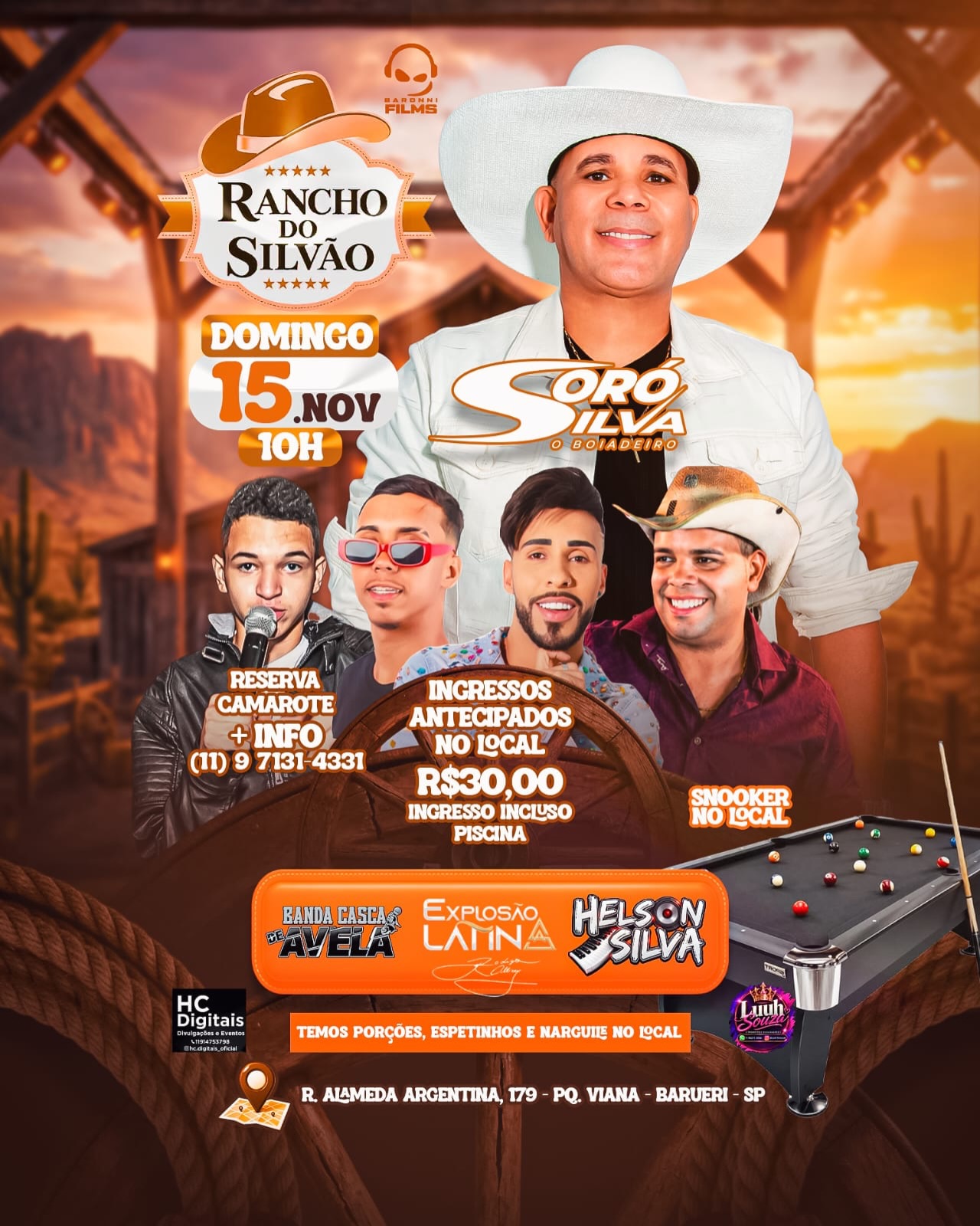 Rancho do Silvão com Soro Silva e convidados