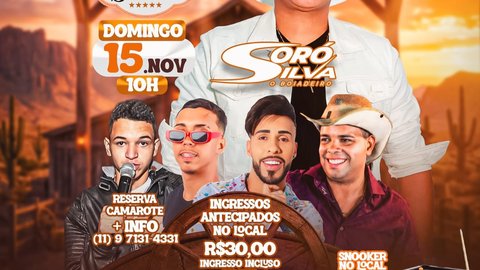 Rancho do Silvão com Soro Silva e convidados