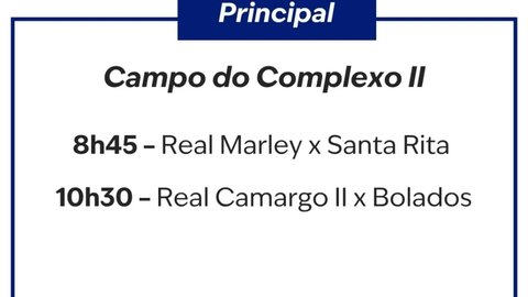 Semifinal Taça Barueri - Principal