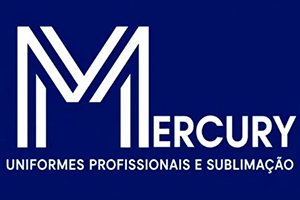 Logo Mercury Uniformes, Sublimação e Brindes