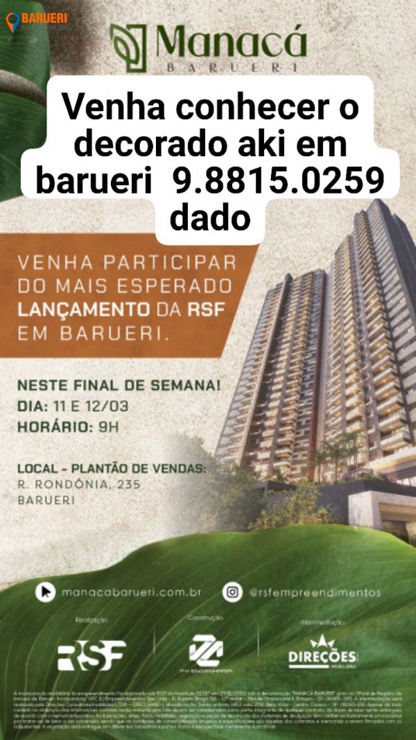 Empreendimento  manaca Barueri