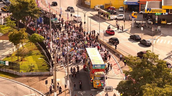 Marcha para Jesus reúne fiéis na Semana da Cultura Cristã