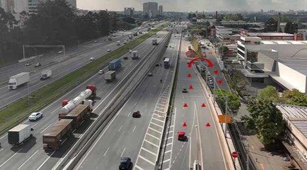 Rua Bahia terá interdição noturna para obras de infraestrutura até o dia 4/10