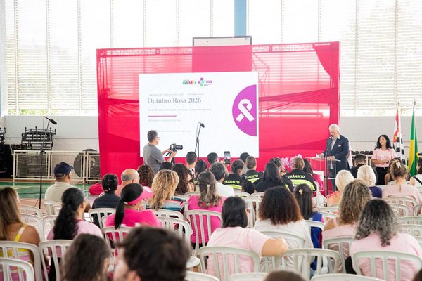 Informação, acesso e acolhimento marcam a abertura do Outubro Rosa 2026 em Barueri