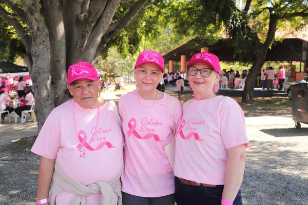 Participe da Caminhada Rosa no Parque Municipal Dom José no dia 27
