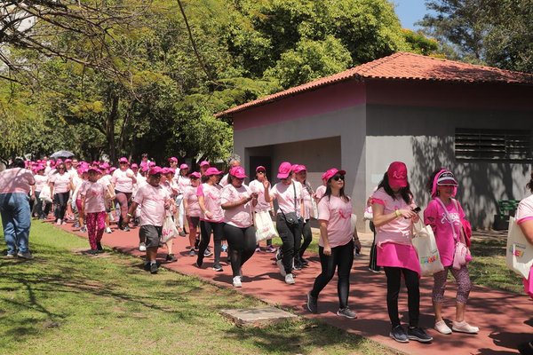 Participe da Caminhada Rosa no Parque Municipal Dom José no dia 27