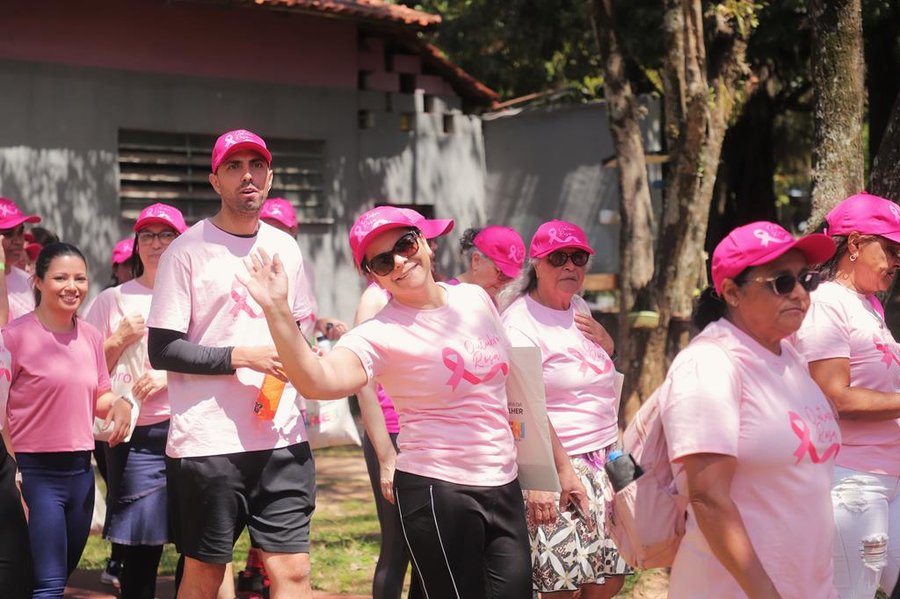 Participe da Caminhada Rosa no Parque Municipal Dom José no dia 27
